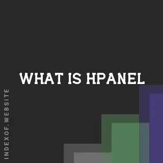 What is hPanel? Banners