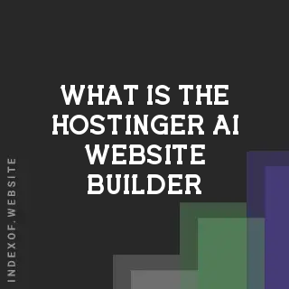 What is the Hostinger AI Website Builder? Banners