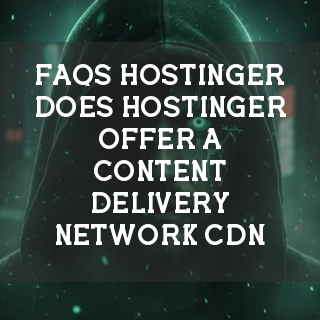 Hostinger FAQs Banner