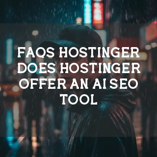 Hostinger FAQs Banner