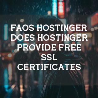Hostinger FAQs Banner