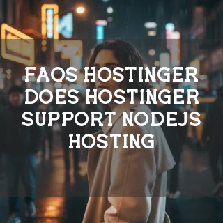 Hostinger FAQs Banner